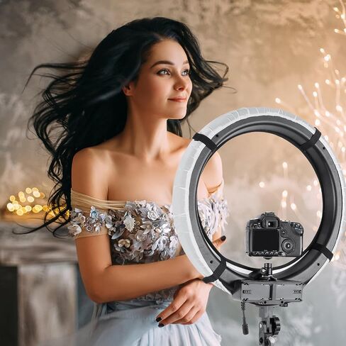 Nylon Foldable Ring White Softbox for Photography, Flash Diffuser in Kuwait