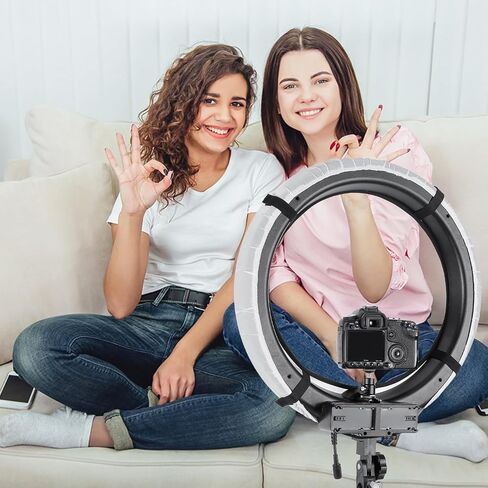 Nylon Foldable Ring White Softbox for Photography, Flash Diffuser in Kuwait