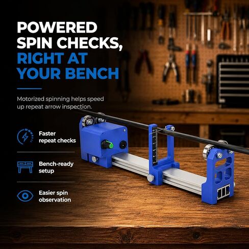 Electric Arrow Spinner Tester Arrow Straightness Checker in Kuwait