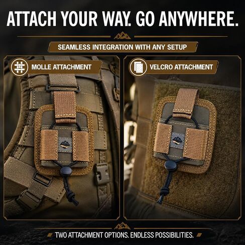 StriverGear MOLLE Archery Release Pouch | Adjustable Tension Thumb Peg Lock in Kuwait
