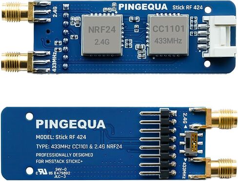 Stick-RF 424 Module Compatible with M5Stack StickC Plus 2, Development Board Compatible with V1.1 & V2 PINGEQUA in Saudi Arabia