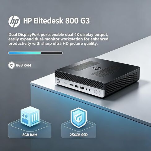 HP Elitedesk 800 G3 Mini Business Desktop PC (Renewed) in Kuwait