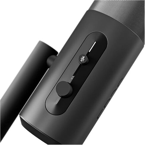 EPOS Gaming B20 Streaming Microphone - 2.9m Cable USB-C Computer Microphone for Gaming - PC & Laptop Connection with Audio Controls - Compatible with PC, Mac, and PS4/5 - Desk Stand Included, Gray in Saudi Arabia