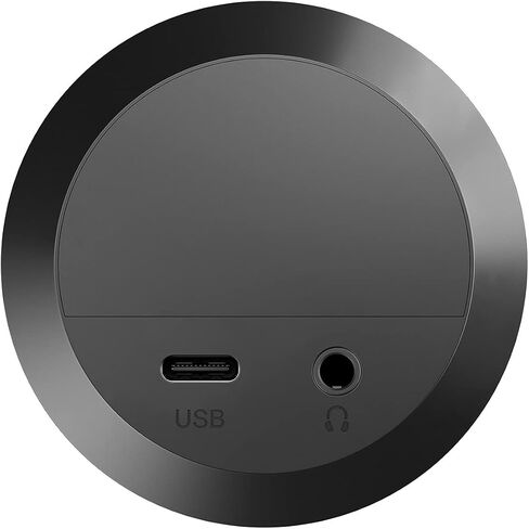 EPOS Gaming B20 Streaming Microphone - 2.9m Cable USB-C Computer Microphone for Gaming - PC & Laptop Connection with Audio Controls - Compatible with PC, Mac, and PS4/5 - Desk Stand Included, Gray in Saudi Arabia