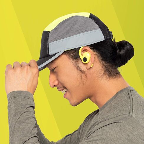 Skullcandy Push Ultra True Wireless In-Ear Earbuds - Electric Yellow in Saudi Arabia