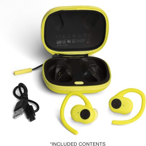 Skullcandy Push Ultra True Wireless In-Ear Earbuds - Electric Yellow in Saudi Arabia