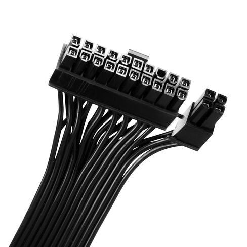 SilverStone Technology PP05-MBEPS 20+4 pin ATX (550mm) + EPS 8 pin (4+4) (750mm) Modular Flat Power Cable Kit, SST-PP05-MBEPS in Saudi Arabia