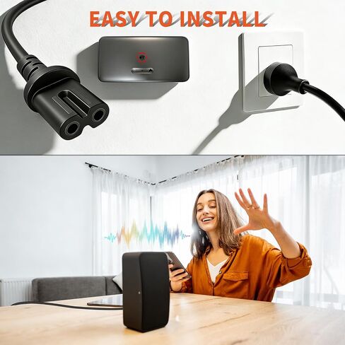 for Sonos Power Cord 8.2-Foot Extension Cord Black in Saudi Arabia