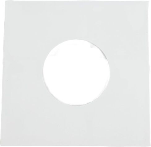 20 Pcs White Paper Record Protectors For 12 10 7 Inch Vinyl LP, Album Sleeves With Easy for access Design To Prevent Scratches And Damage(7 INCH) in Kuwait