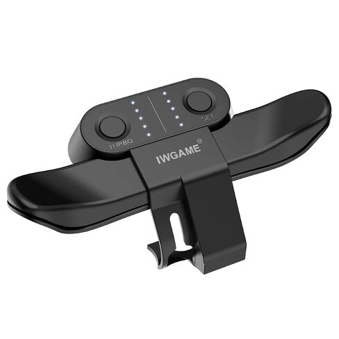 IWGAME Paddles for PS4, Back Button Attachment, Controller Accessories with TURBO & Memory Function, Plug And Play in Saudi Arabia