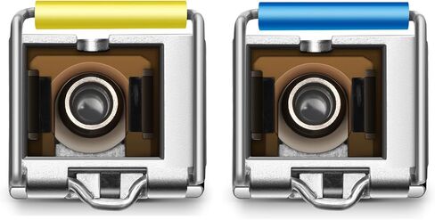 QSFPTEK 1Pair 1.25G SFP WDM SC Bidi Transceiver, 1.25gb Single-Mode Fiber Connector, sfp-wdm-sm 1000base bidi SFP SMF Simplex Fiber Module SMF 1310nm/1550nm DDM, up to 3 km for Cisco in Kuwait