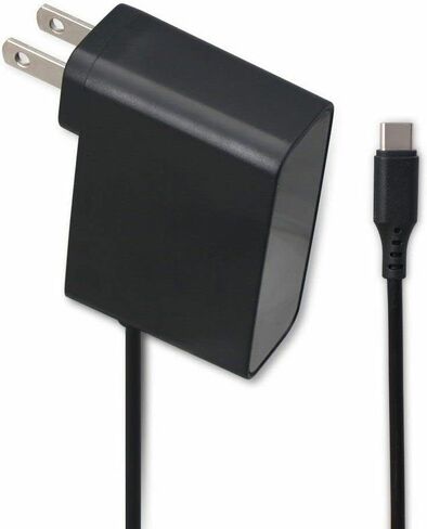 Charger for Nintendo Switch | 2.4A AC Power Supply Adapter with 5FT USB C Cable | Fast Travel Wall Charging Kit Compatible with OLED/Dock Switch and Pro Controller (Support TV Mode) in Kuwait