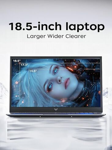 18.5 Inch Gaming Laptop with 7000 mAh Battery,AMD Ryzen 7430U UP to 4.3GHZ in Kuwait