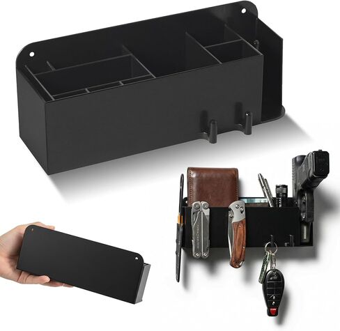 VNSH EDC Loadout Organizer Wall Mount with Pistol Rack for Everyday Carry in Kuwait