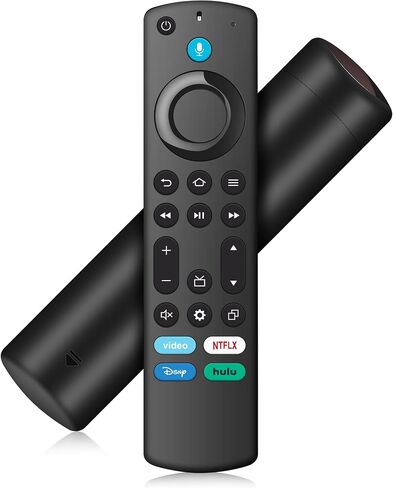Remote Voice Replacement Fit for Fire Stick(HD/Lite/2nd/3rd Gen/4K/4K Max), for FireStick Insignia/Toshiba/Pioneer/Omni QLED Fire-Series Smart TVs with Fire Voice Controller in Kuwait