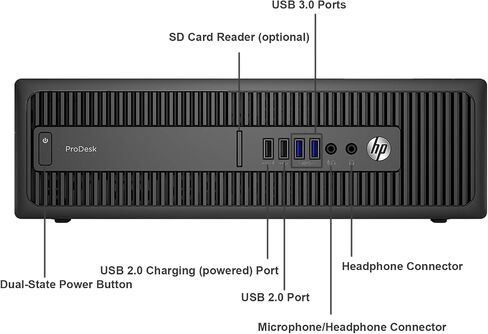 HP ProDesk 600 G2 SFF Desktop Computer PC (Renewed) in Kuwait