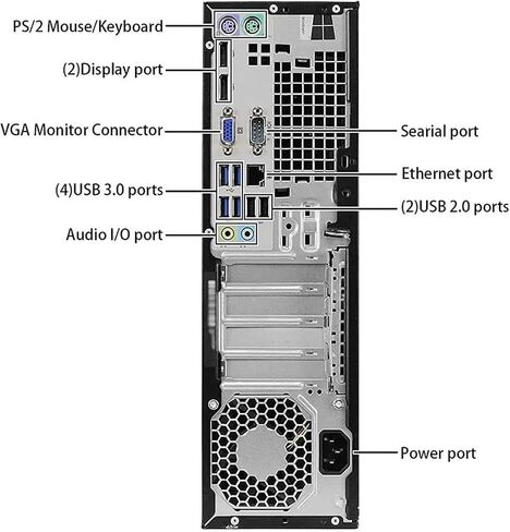 HP ProDesk 600 G2 SFF Desktop Computer PC (Renewed) in Kuwait