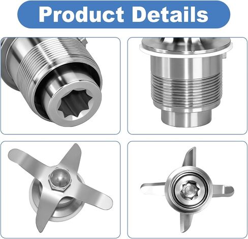 502977 Blade Cutting Assembly, Compatible With Waring Gallon CB6 / CB10 / CB15 Blenders, Replaces 18396, 018396, 501920, 502493, 500962, 501838, 502975 Blending Assembly in Saudi Arabia