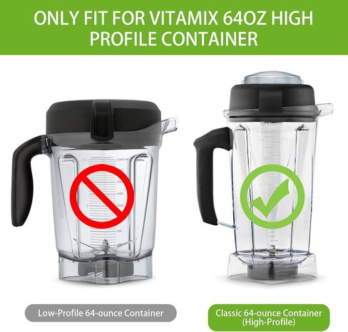 1-Pack Lid Plug Replacement Fit for Vitamix 64oz High Container in Saudi Arabia