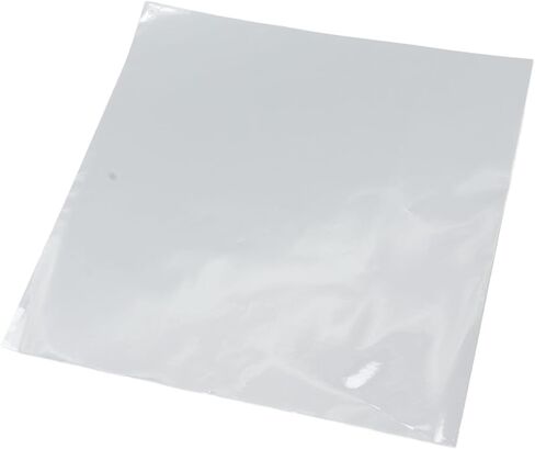 Generic 50Pcs Record Sleeves OPP Plastic Outer Covers for 12in Records Resealable Non Adhesive Clear Storage for Single and Double Albums Collectors DJs Home Use in Kuwait