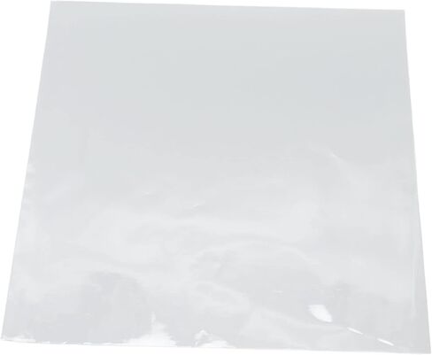 Generic 50Pcs Record Sleeves OPP Plastic Outer Covers for 12in Records Resealable Non Adhesive Clear Storage for Single and Double Albums Collectors DJs Home Use in Kuwait