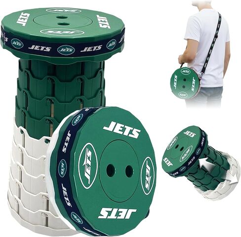 NFL Dallas Cowboys Telescoping Collapsible Stool 500lbs Max Weight in Saudi Arabia
