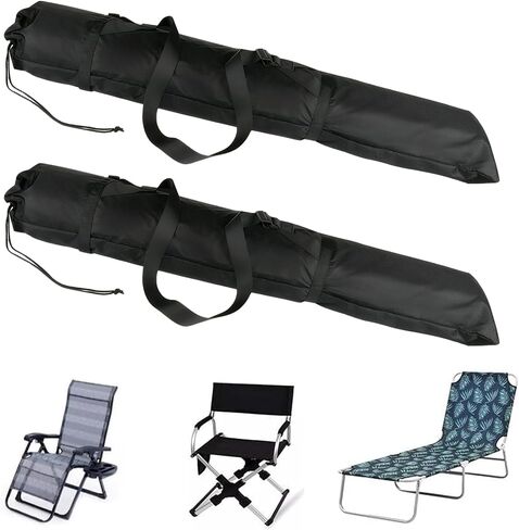 48 Inch Camping Chair Large Replacement Bag, Outdoor Folding Chair Carrying Bag with Adjustable Shoulder Strap, Large Folding Chair Carry Bag Storage Tent Bag Compatible with GCI, Coleman, Kijaro in Saudi Arabia