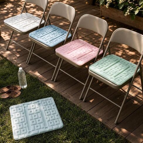Cooling Seat Cushion, Cooling Pad, Cooling Mat for Drivers & Office, Bay Blue, Blue in Kuwait