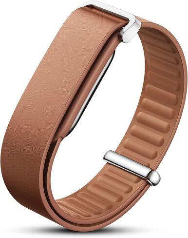 DADO Top-Grain Cowhide Leather Band Compatible with Google Fitbit Air, Genuine Leather Replacement Strap, Soft Comfortable Wristband for Men and Women in Kuwait