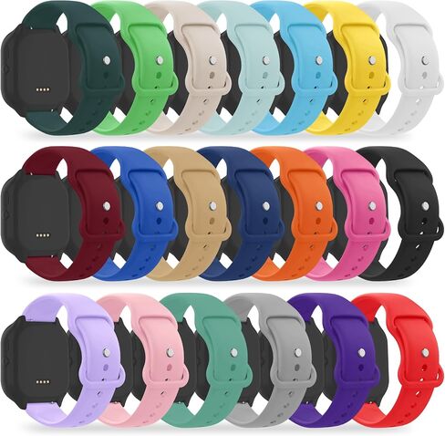 Bands Compatible with Gizmo Watch 3 Adventure 3 2 1/Gabb Watch 3e 3 2 1/SyncUP/Cosmo JrTrack Kids Band, 20mm Soft Silicone Breathable Sport Replacement Strap in Kuwait