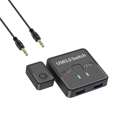 USB3.0 Switcher 1x2 / 2x1 USB Bidirectional USB3.0 Switcher Extender Shared Controller for Keyboard Printer Printer Scanner Sharing in Kuwait