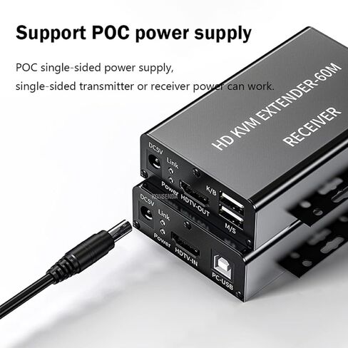 1080P USB HDTV KVM Extender Sender with Dual HDTV Out Over Rj45 Ethernet Cable in Kuwait