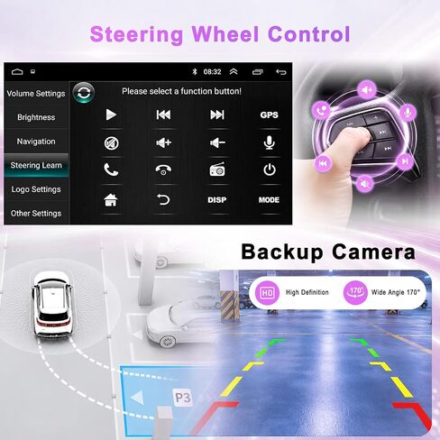 10.1'' Double Din Car Radio for 2005-2020 Hino 165 268 308 338 Trucks in Saudi Arabia