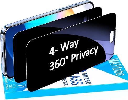 MAYtobe 2 Pack Screen Protector For iPhone 11 Pro, XS, X Tempered Glass in Saudi Arabia