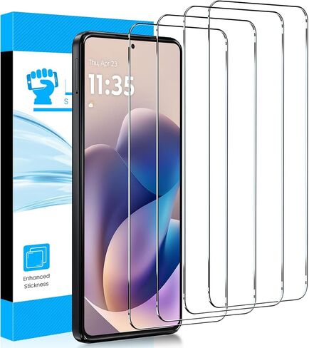 LYWHL 4 Pack for Motorola Moto G/Power/Play 5G 2026 Tempered Glass Screen Protector in Kuwait