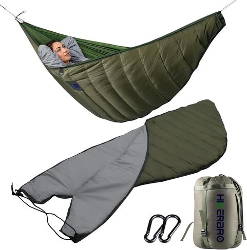 Hammock Underquilt, 4 Season Heavy Duty Under Quilt with Tree Straps in Saudi Arabia