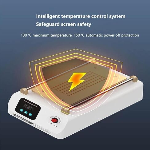 8 Inch LCD Screen Separator with Digital Temperature Control,Dual-Pump Suction,and Detachable Touch Screen for Smartphone Repair in Saudi Arabia