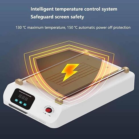 8-Inch Digital LCD Separator with Dual-Pump and Adjustable Heat 50-130°c in Saudi Arabia