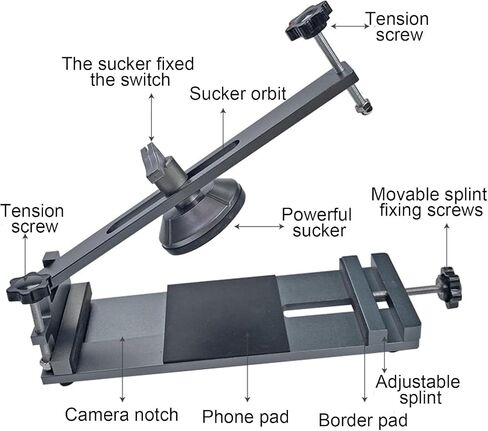 Heat-Free LCD Screen Separator Tool for Smartphone Repairs,Strong Suction Cup,Aluminum Alloy in Saudi Arabia
