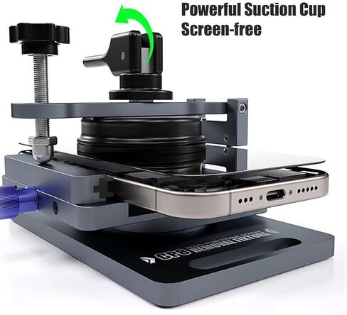 360 Degree Rotary Screen Separator with Suction Cup for Smart Device Repair and DIY in Saudi Arabia