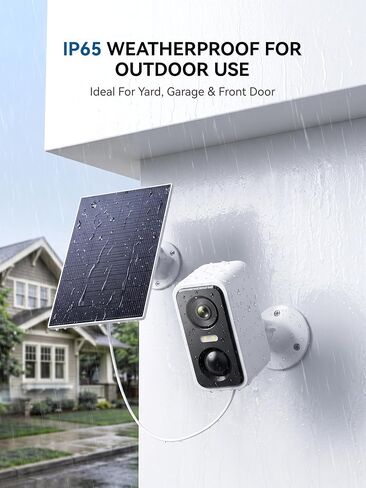 SITERWELL Solar Security Camera Wireless Outdoor 3MP WiFi, in Saudi Arabia