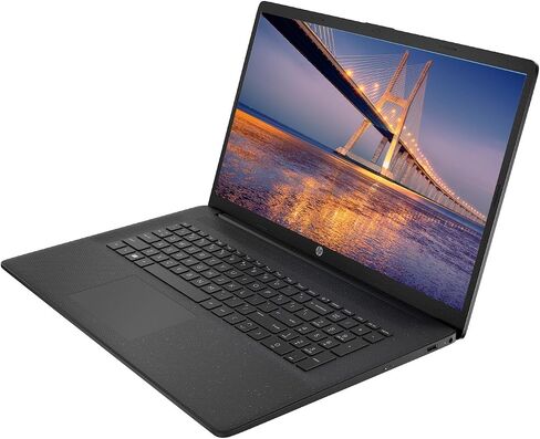 كمبيوتر محمول HP، كمبيوتر محمول للأعمال مقاس 17.3 بوصة، كمبيوتر محمول يعمل بنظام التشغيل Windows 11 مع AI Copilot جاهز، ذاكرة وصول عشوائي 16 جيجابايت، سعة تخزين 512 جيجابايت (256 جيجابايت SSD + مجموعة إرساء 256 جيجابايت)، معالج Intel Core i5-1334U، لوحة م in Kuwait