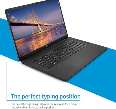 كمبيوتر محمول HP، كمبيوتر محمول للأعمال مقاس 17.3 بوصة، كمبيوتر محمول يعمل بنظام التشغيل Windows 11 مع AI Copilot جاهز، ذاكرة وصول عشوائي 16 جيجابايت، سعة تخزين 512 جيجابايت (256 جيجابايت SSD + مجموعة إرساء 256 جيجابايت)، معالج Intel Core i5-1334U، لوحة م in Kuwait
