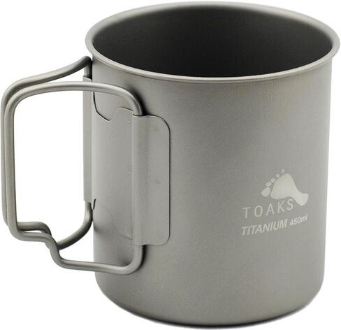 TOAKS Titanium 450ml Cup (0.5mm thickness version) in Saudi Arabia