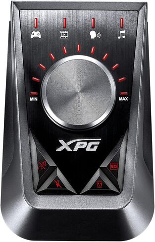 XPG EMIX H30 Wired Headset and SOLOX F30 Amplifier Gaming Audio Set Bundle (SOLOX F30+EMIX H30) in Saudi Arabia