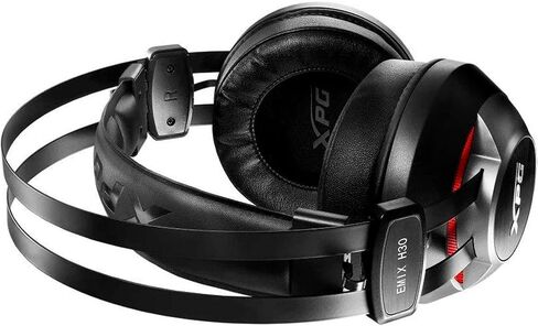 XPG EMIX H30 Wired Headset and SOLOX F30 Amplifier Gaming Audio Set Bundle (SOLOX F30+EMIX H30) in Saudi Arabia