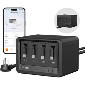 Gitryin 12-in-1 Desktop Charging Station, App Remote Control, 160W Charger in Kuwait