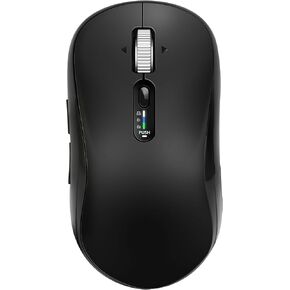 INFINMIND Wireless Bluetooth Mouse with 5 Programmable Buttons, Multi-Device, 4-Way Navigation Scroll, 5 Level DPI, Quiet Click Mice Compatible with Computer, Laptop, PC, iPad, Tablet, MacBook. in Saudi Arabia