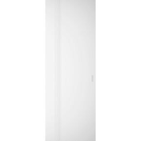 SARTODOORS Interior Hidden Barn | Basic 0111 Arctic White | Wood Veneer Doors | Magic Concealed Sliding Set | 36" x 84" in Saudi Arabia