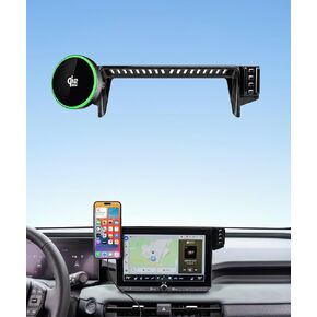Qi2.2 25W Fast Wireless Charger Car Phone Mount for Toyota RAV4/Hybrid 2026 in Saudi Arabia